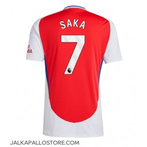 Arsenal Bukayo Saka #7 Kotipaita 2024-25 Lyhythihainen